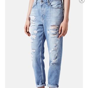Topshop Moto Hayden Destroyed Boyfriend Jeans 24